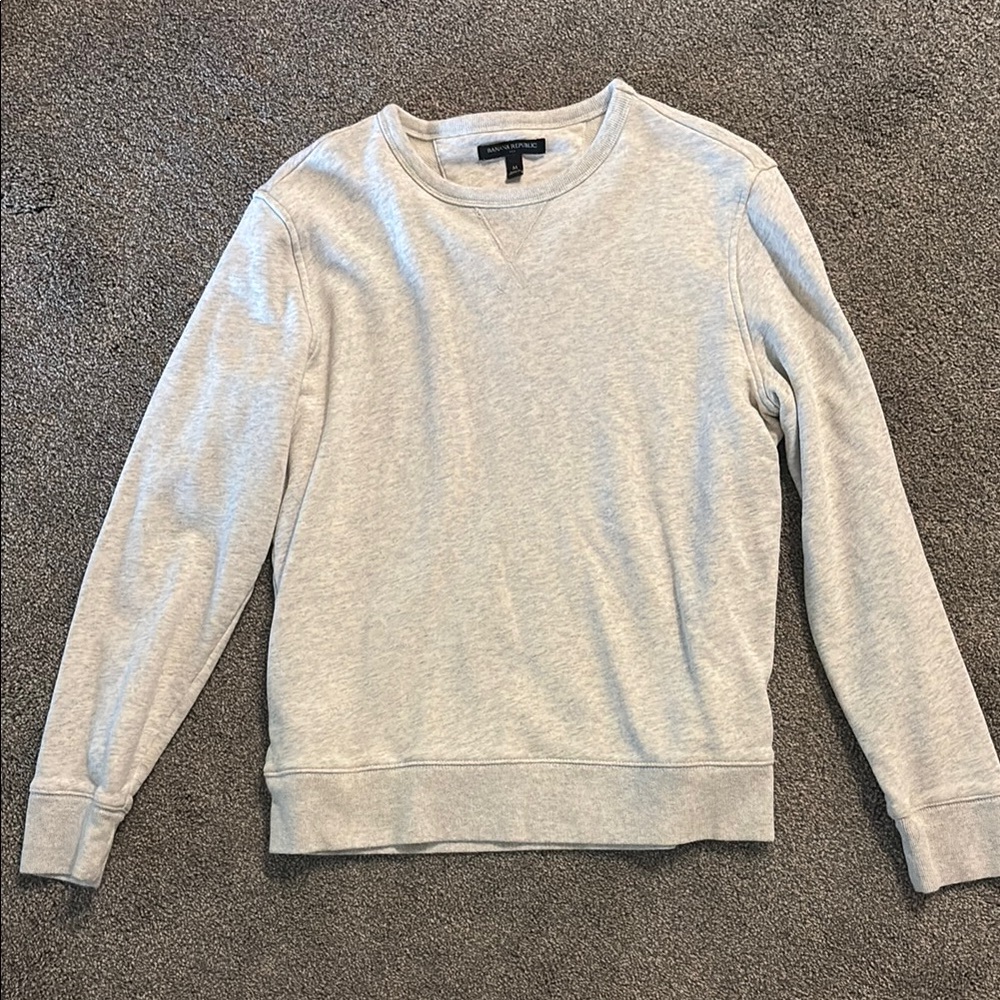 White Crewneck Sweatshirt